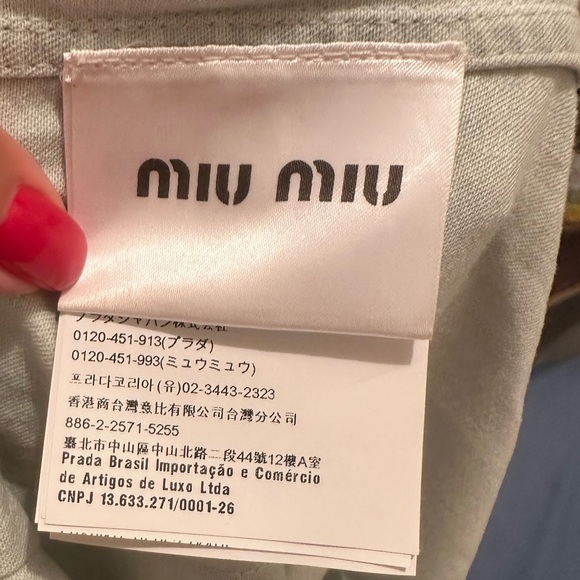 Miu Miu denim shirt - Picture 2 of 5